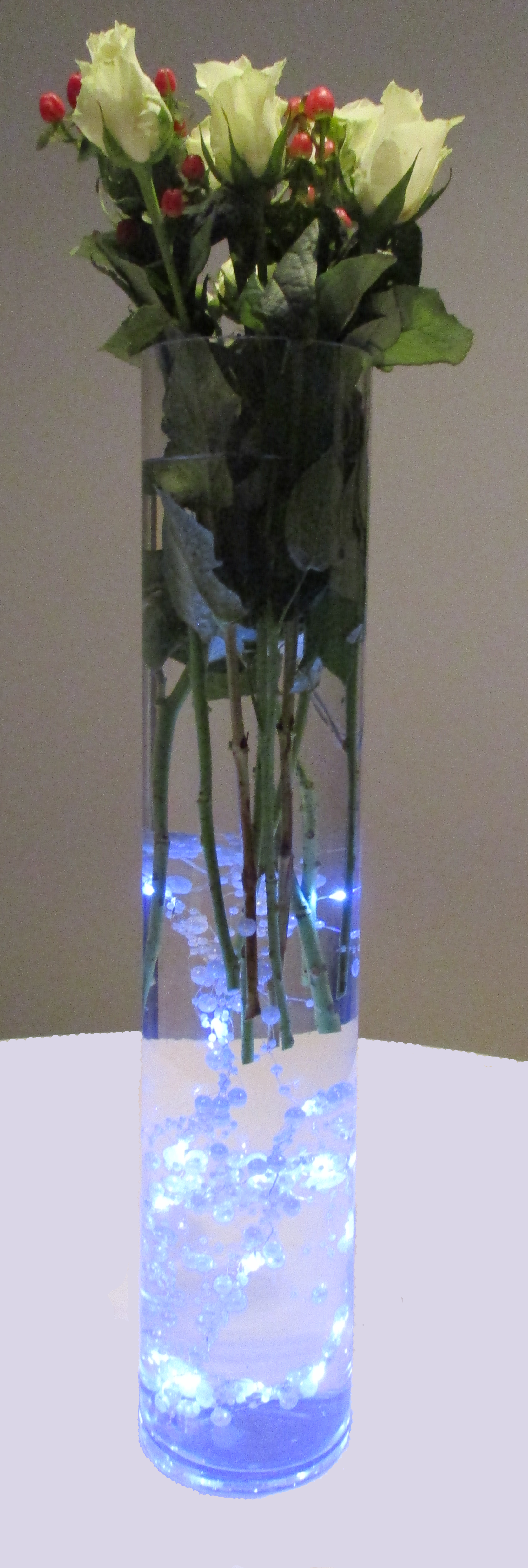 Vasen mit Beleuchtung